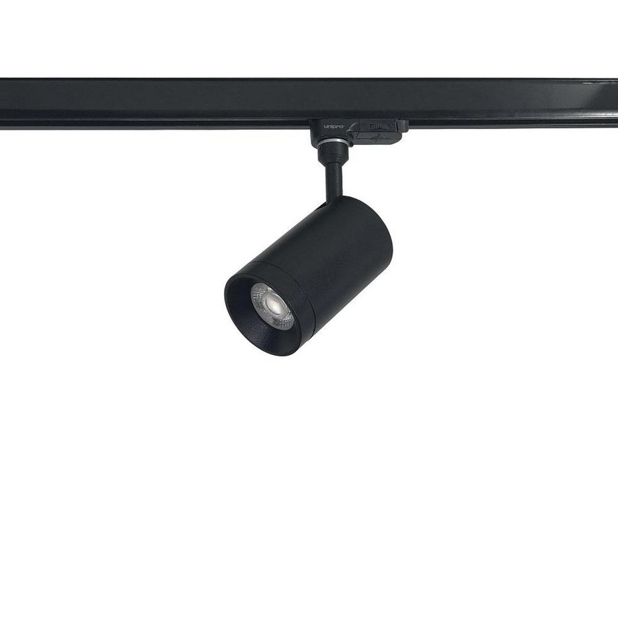 Esta 3-fase railspot-13W-3000K-1248Lm- 36gr.-Zwart-DALI