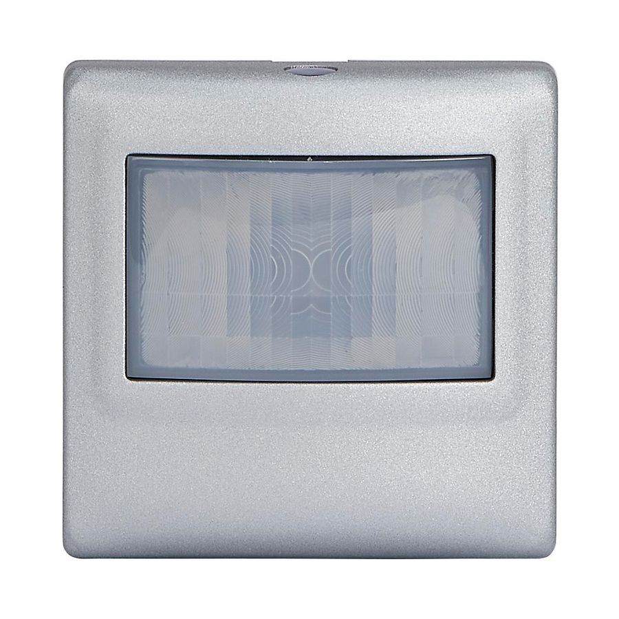 Aanwezigheidsmeter PIR 3-draads 0-500W 2 modulen ALU Mosaic
