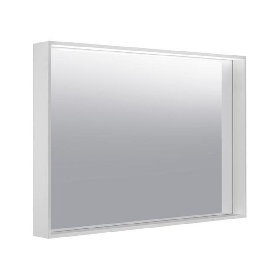 Lichtspiegel Plan 1000x700x105mm zilver geëlox 07898173000