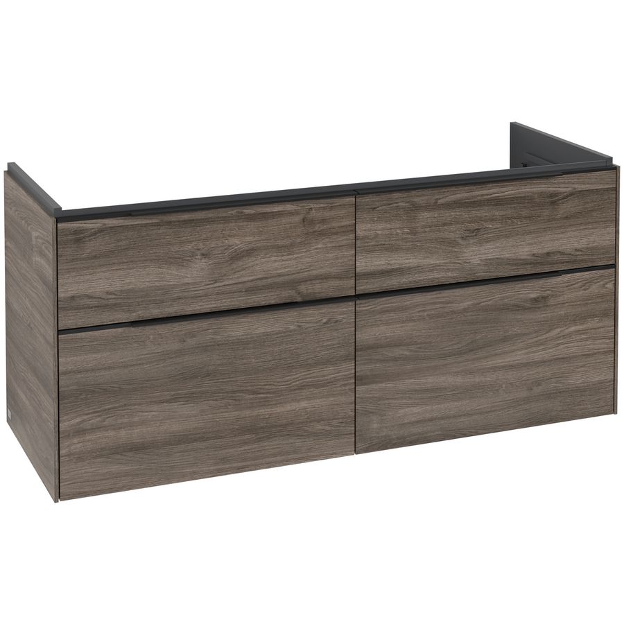 Wastafelonderkast Subway 3.0 1272x576x478mm Stone Oak C602L1RK