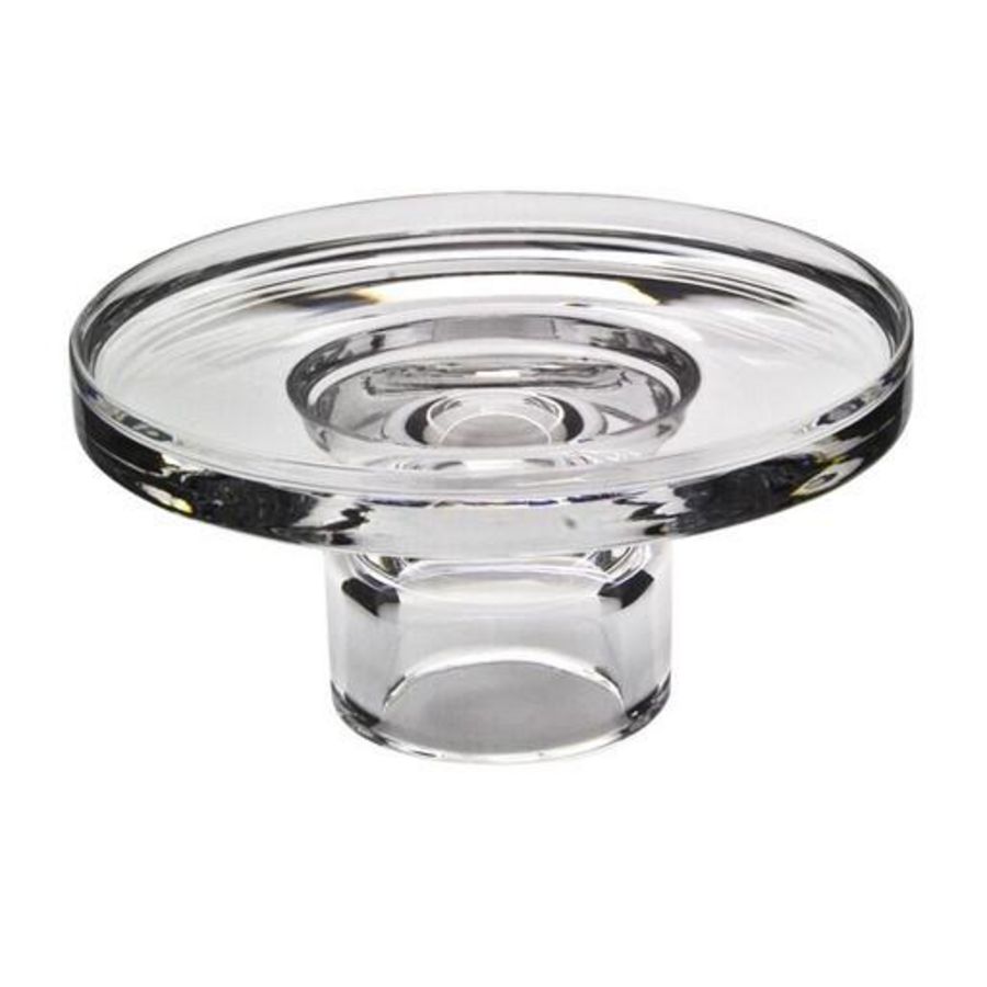 Zeepschaal voor zeephouder, kristalglas helder, (S3530)