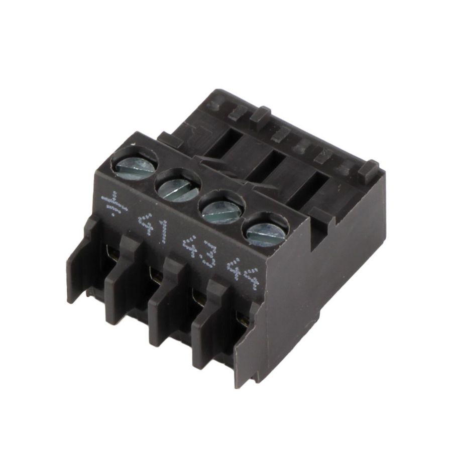 Aansluitklem 4--polig SH bruin