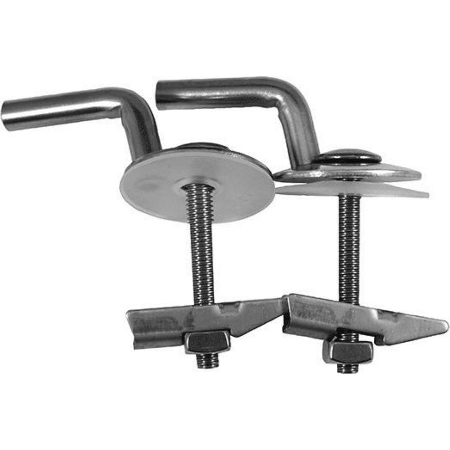 Scharnierpaar tbv WC-zitting RVS 0061751000