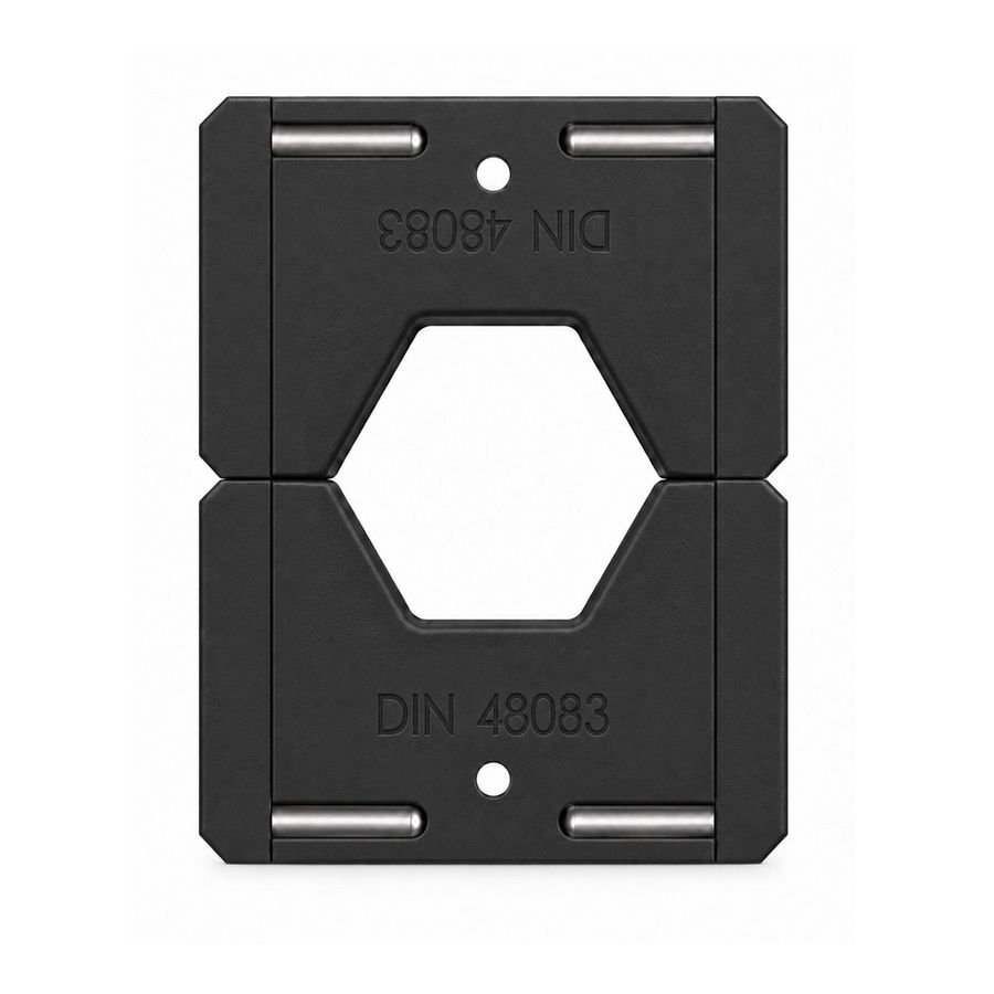 Matrijsset zeskantverpersing doorsnede 150mm² krimpbr. 14mm