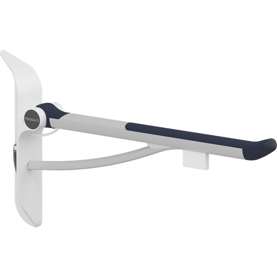 Toiletsteun met montagep. 700mm incl. spaneel PLUS donkerblauw