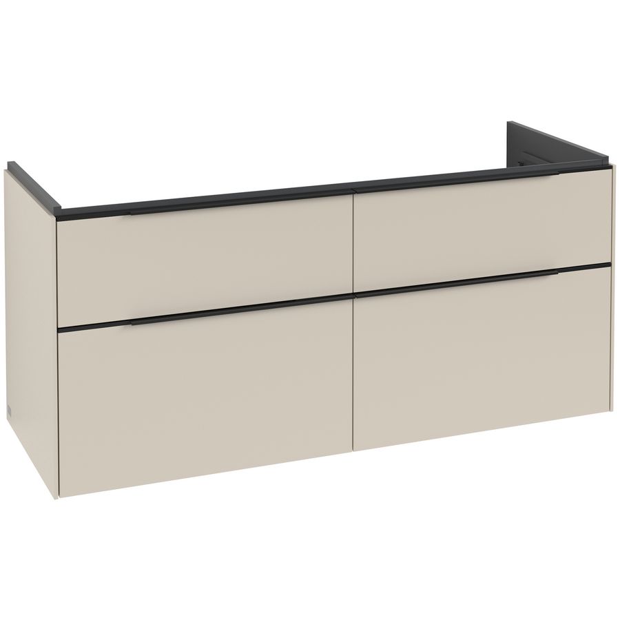 Wastafelonderkast Subway3.0 1272x576x478mm Cashm.Grey C602L1VN