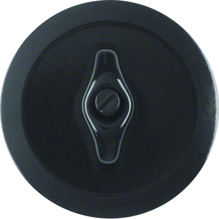 Centraaldeel+draaiknevel Serie 1930 zwart