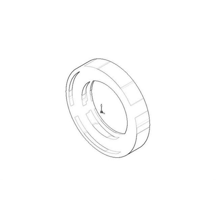 Rozet 60x11mm chr 092789004-00