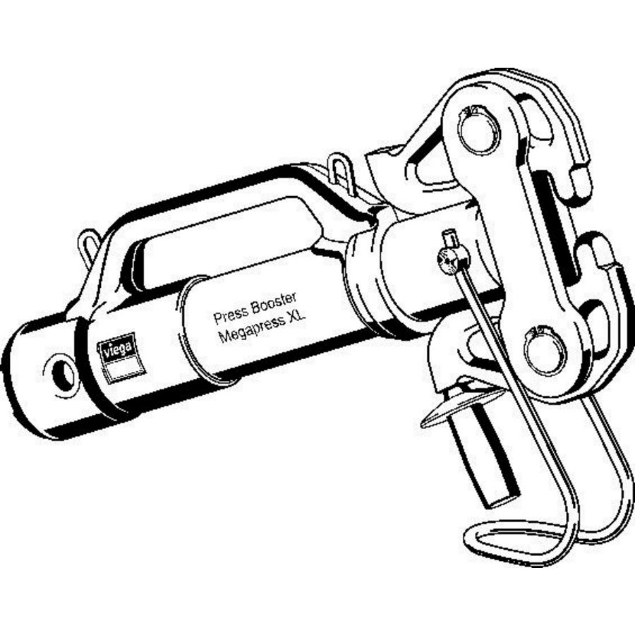 Press Booster PT2 staal/blank