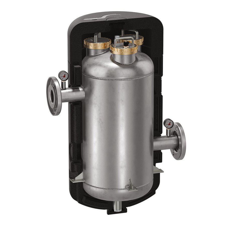 Magnetisch filter 579 RVS DN50 (EN 1092-1) PN16