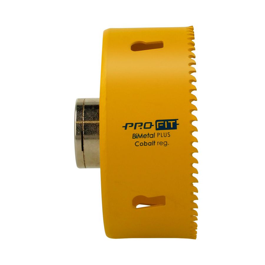 BiMetal PLUS gatzagenset in koffer 16-19-22-25-29-35-44-51-56-64-68-73-76-83-92-102mm regelmatige tand met geïnt. adapters en div. centreerboren