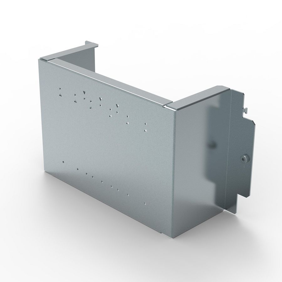 Montageplaat DPX3 2503/4P XL3S B16m.