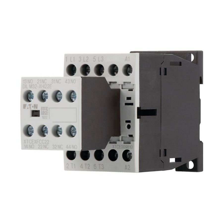 Magneetschakelaar DILM9-22(24VDC) 4kW 2m 2v