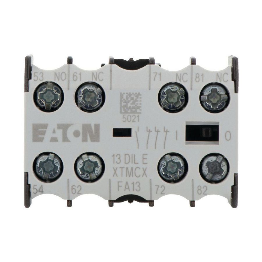 Hulpcontacten 1M+3V opbouw schroefaansluiting VVE=5