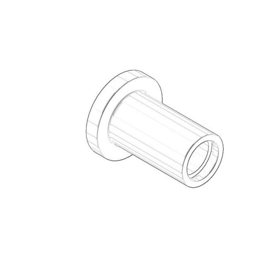 Rozet 55x70mm Mat Wit 092789009-10