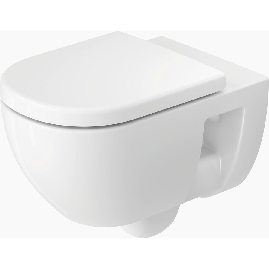 D-CODE #251409 wandcloset 570mm wit diepspoel rimless hoogglans (excl. zitting)