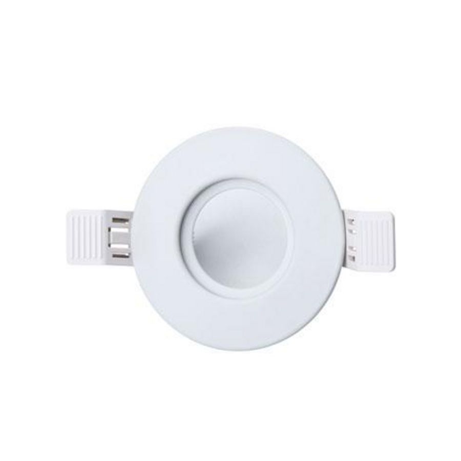 Toebehoren MR16 90mm rond wit RAL9016 IP65
