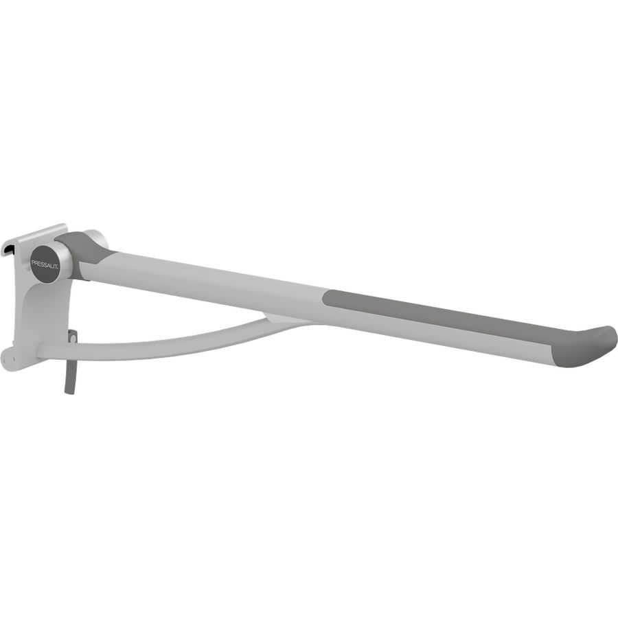 Toiletsteun 850mm zijw. rechts tbv montage aan wandrail PLUS antraciet (excl.rail)