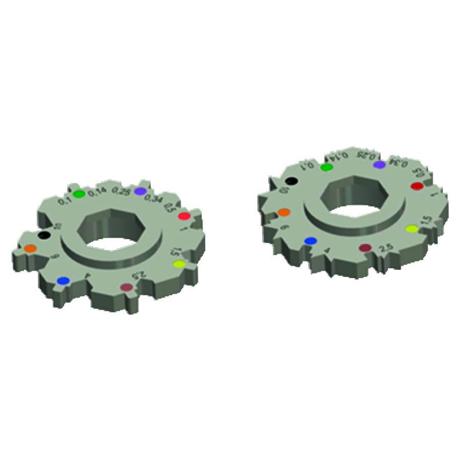 Persmatrijs HUPstar for turned contacts