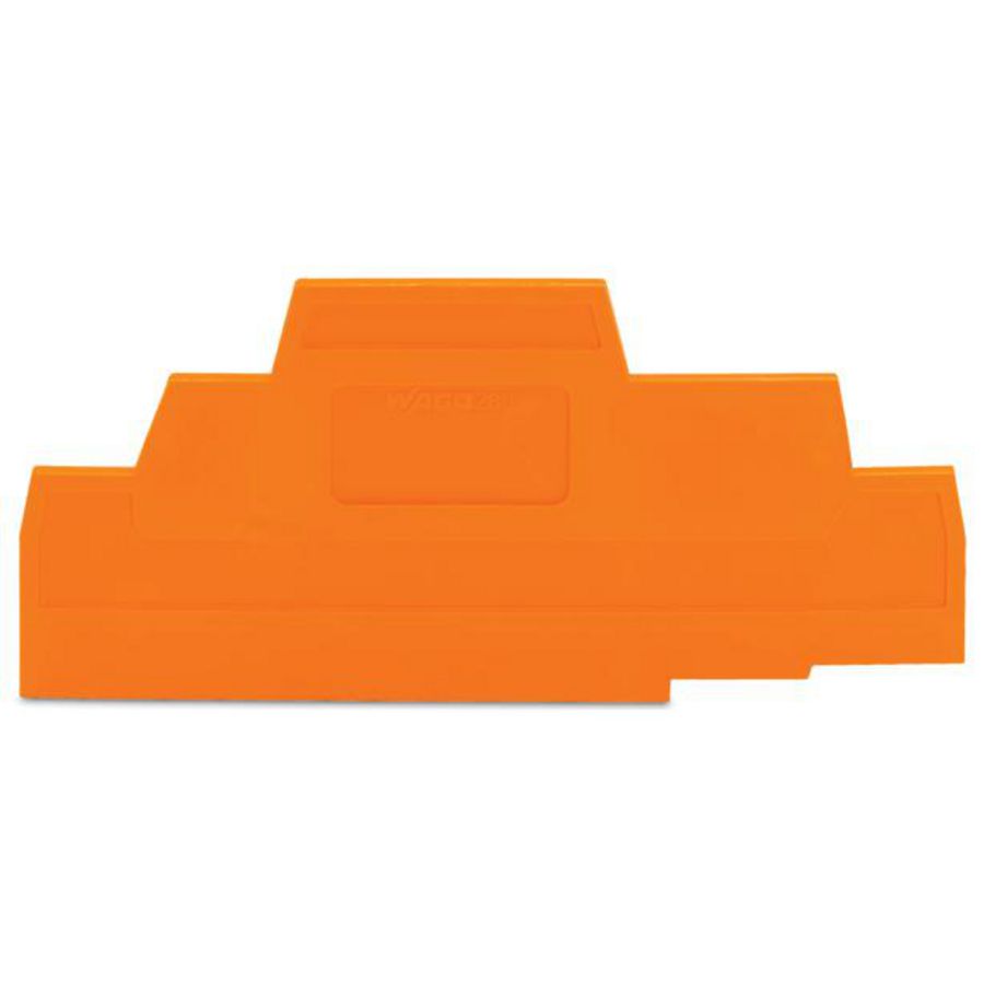 Afsluit-+tussenplaat 2,5mm oranje 280-304 VVE=25