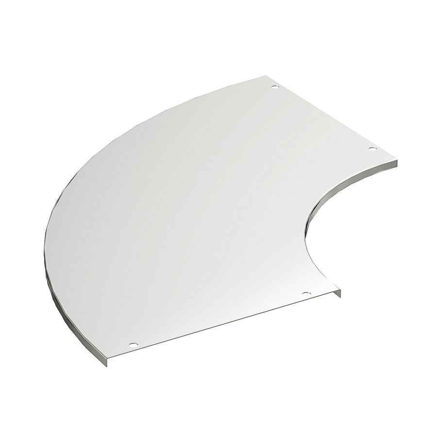 Deksel bocht 90° 150mm thermisch verzinkt