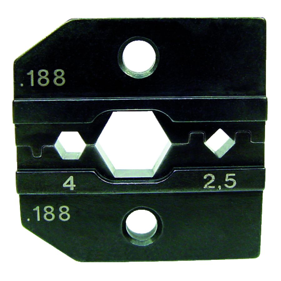 Krimpinzet voor solarcontacten Hubert & Suhner 2,5+4mm²