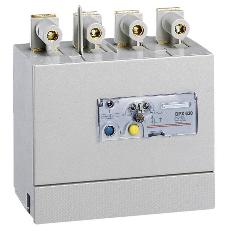 Aardlekblok DPX630 4-polig 630A onder DPX3