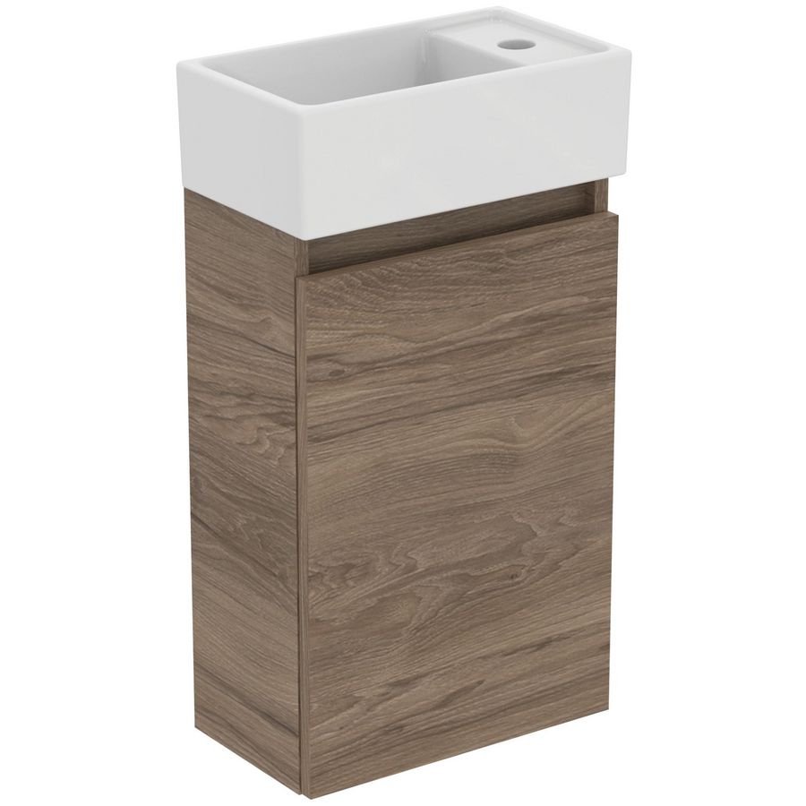 Fonteinmeubel pack flint hickory fontein kraangat RE wit tiempo
