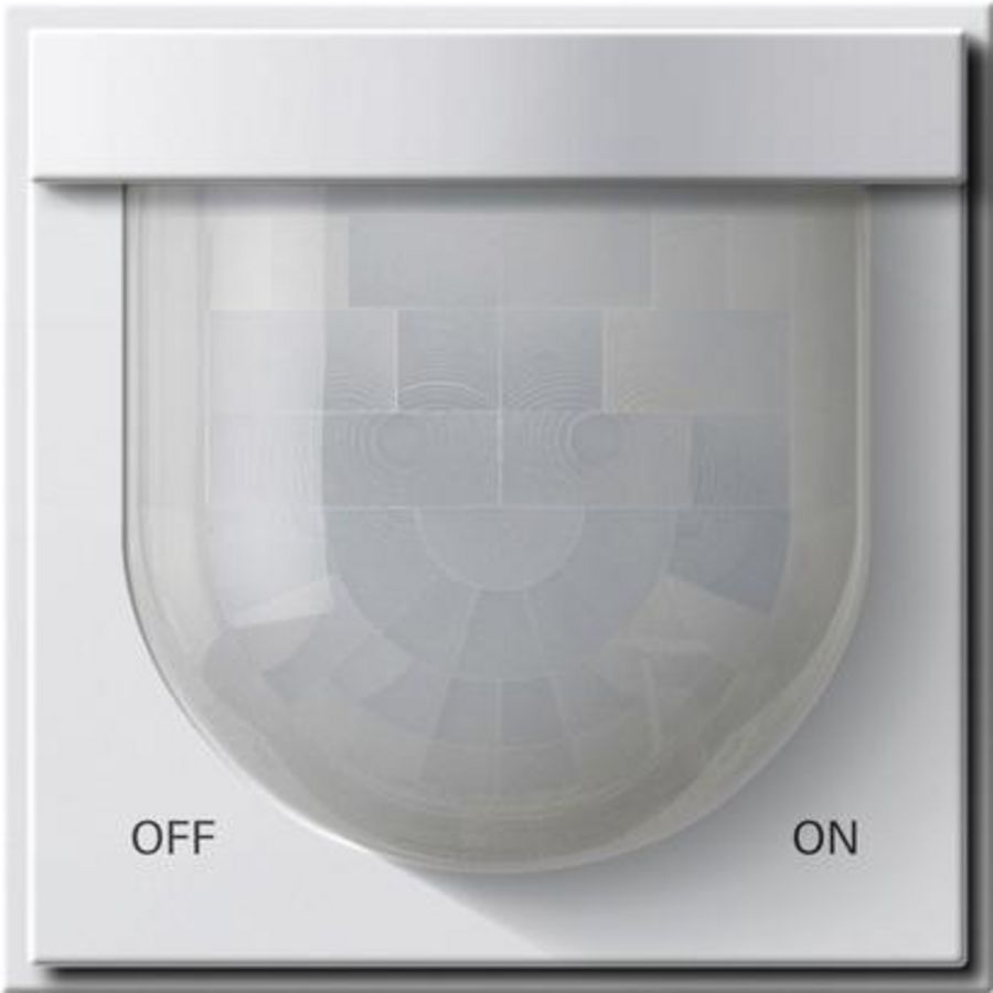 Bewegingsmelder-opzetstuk 2,20 m Standard KNX Gira TX_44 zuiver wit
