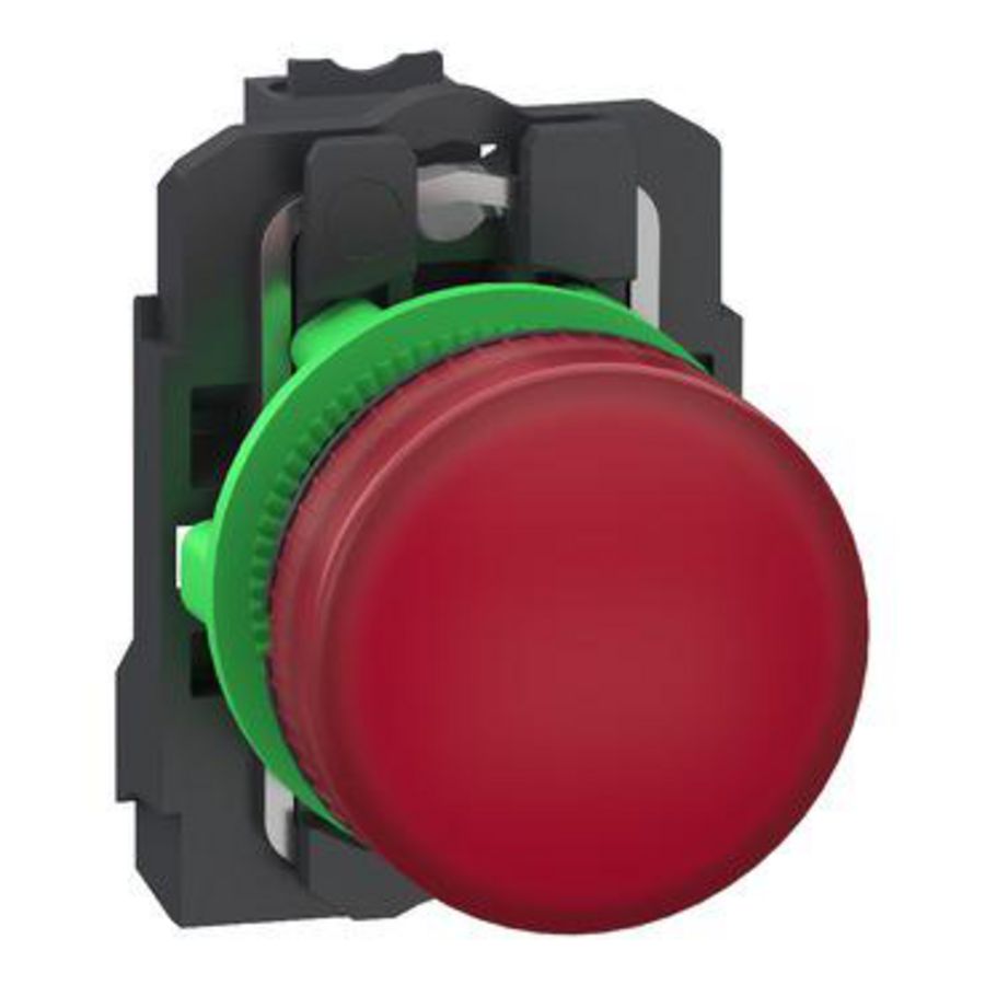 Controlelampje Harmony XB5 grijs Plastic rood 22mm universel