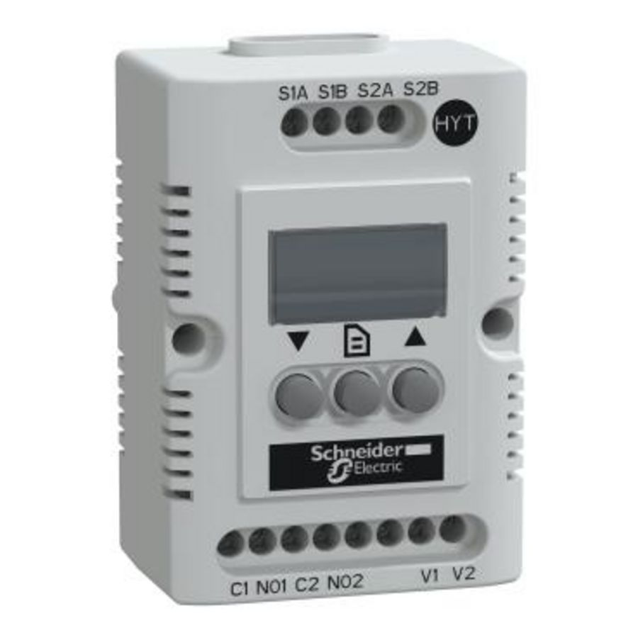 Elektronische thermostaat en hygrostaat HygroTherm 9-30V