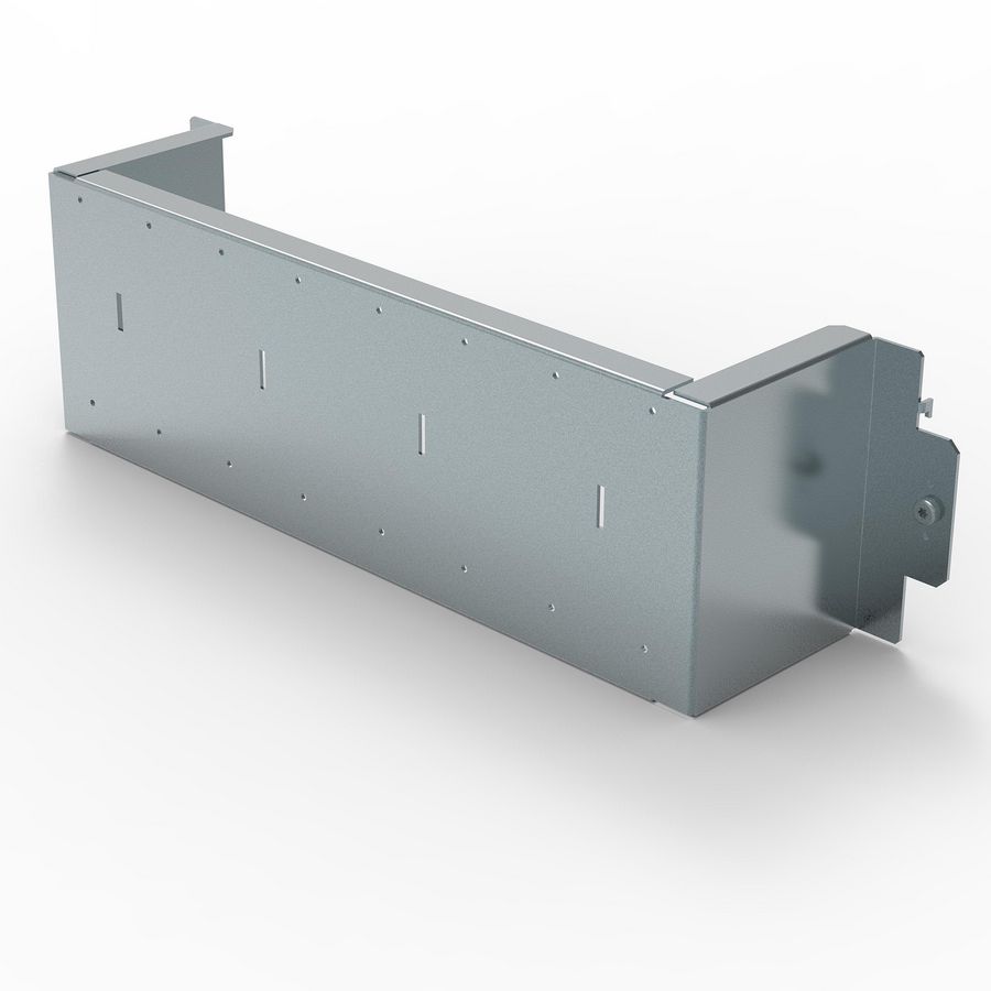 Montageplaat DPX3 160 4-polig XL3S B24m.
