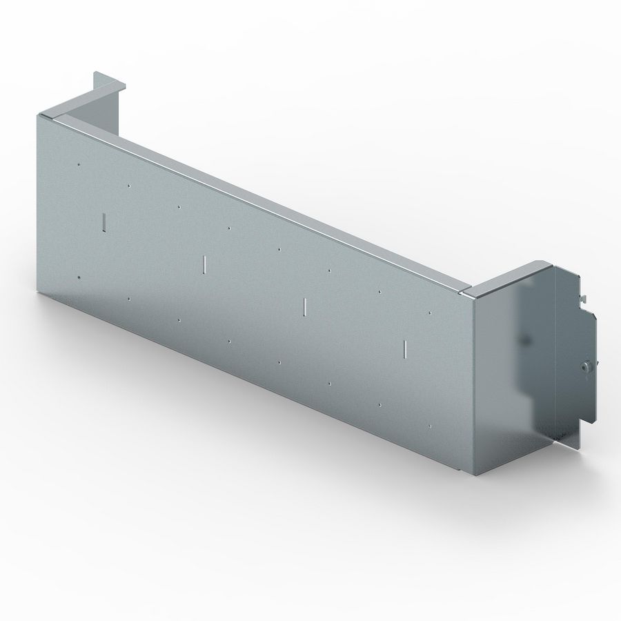 Montageplaat DPX3 250 4-polig XL3S B36m.