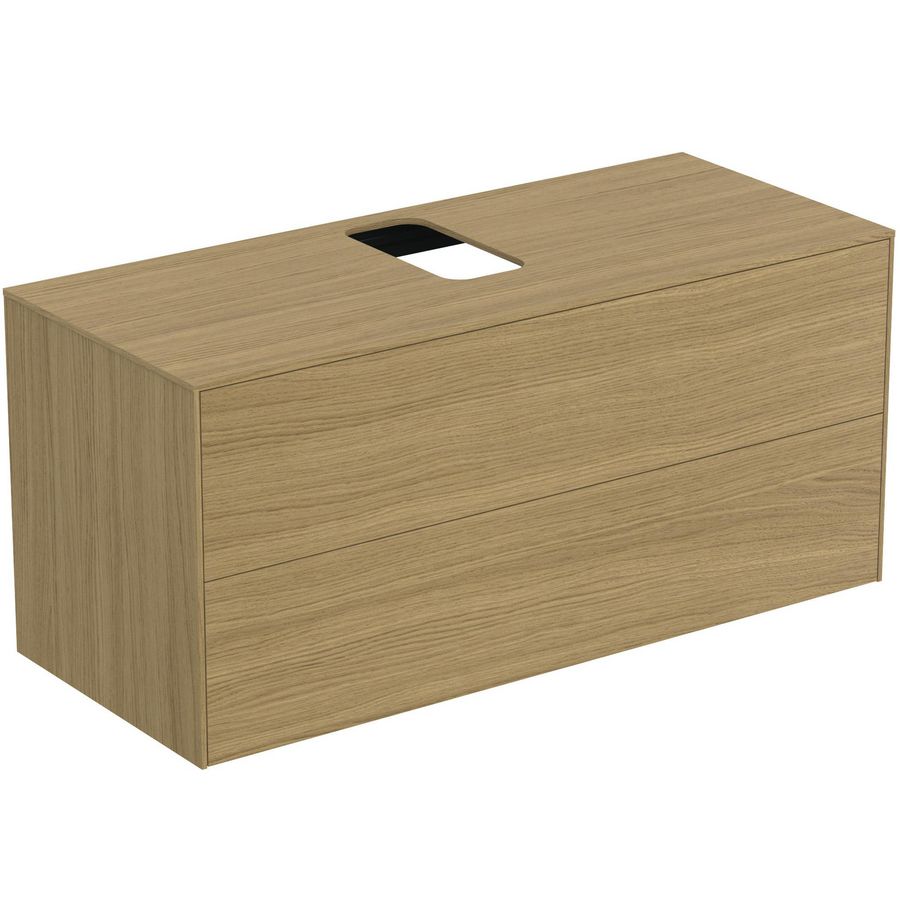Wastafelmeubel Conca 1200x500x550mm 2 la li oak extra