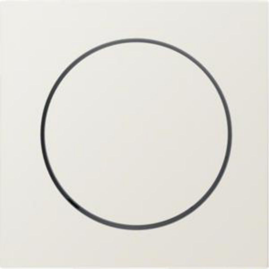 Centraaldoos knop draai-dimmer/ berker S.1/B.3/B.7 wit glans