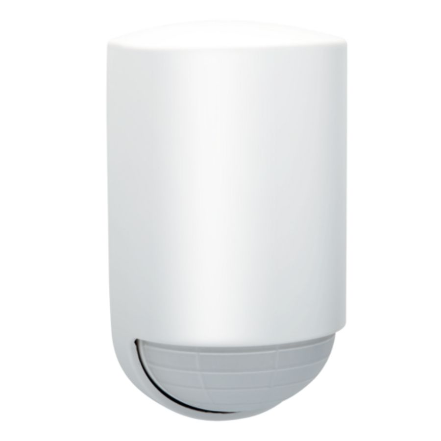 Bewegingsmelder 230V 16m 180gr. IP54 opbouw wit