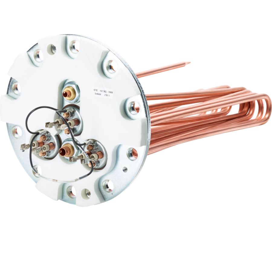 Verwarmingsflens 12000W 400V koper