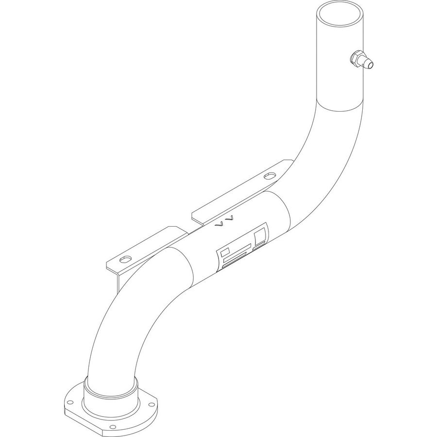 Gasaansluiting achter 150-300
