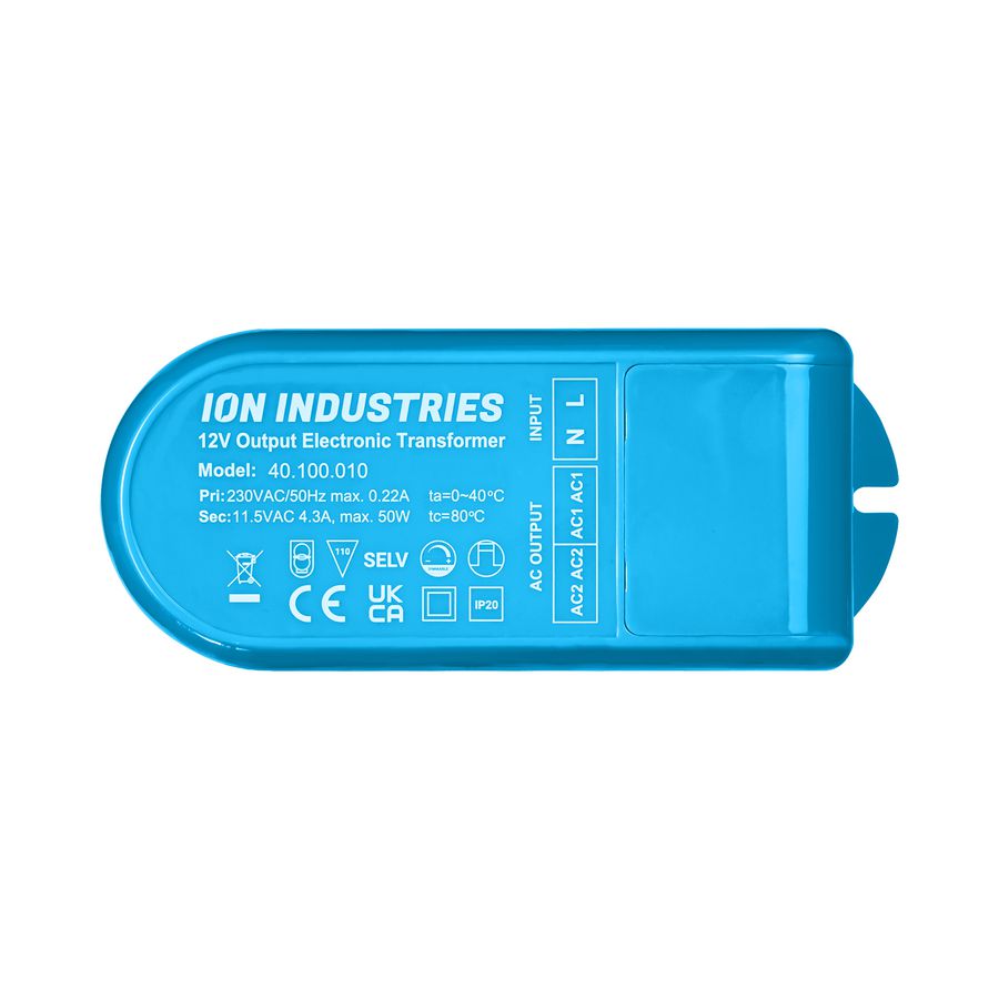 12 Volt LED Driver 50 Watt Dimbaar VVE=10