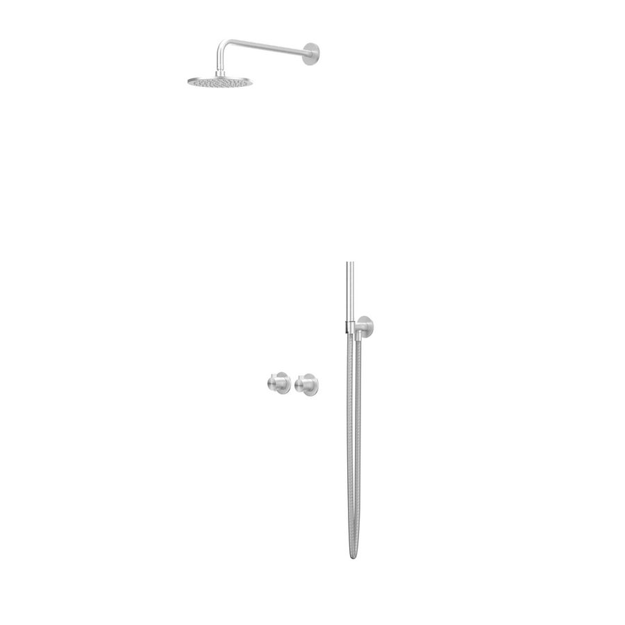 Regendoucheset inbouw TRIBE rvs geborsteld CST3IXACCB
