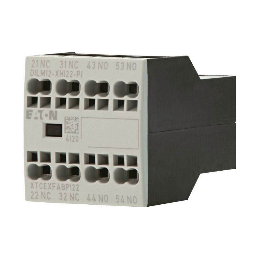 Hulpcontactblok 2m 2v frontmont. DILM7-DILM15 VVE=5