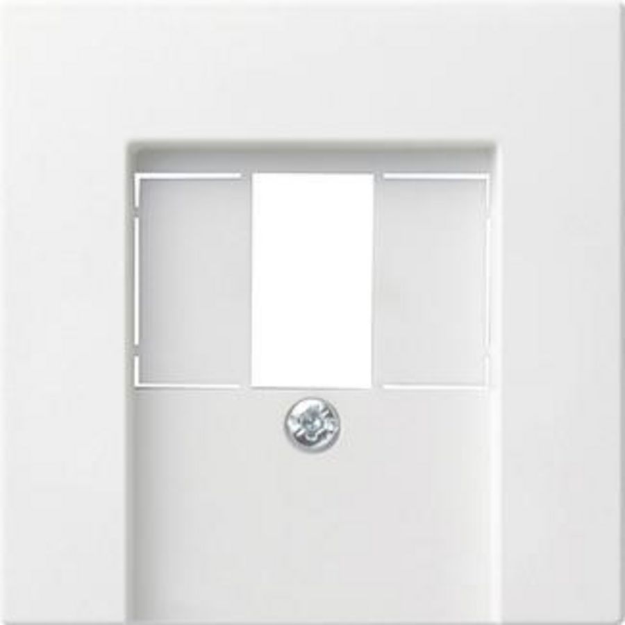 Afdekking USB-voeding PD System 55 z.wit