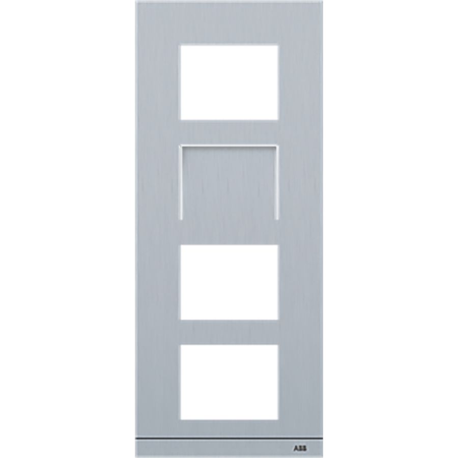 Welcome buitenpost frame video, maat 1/4, aluminium (41384CF-A)
