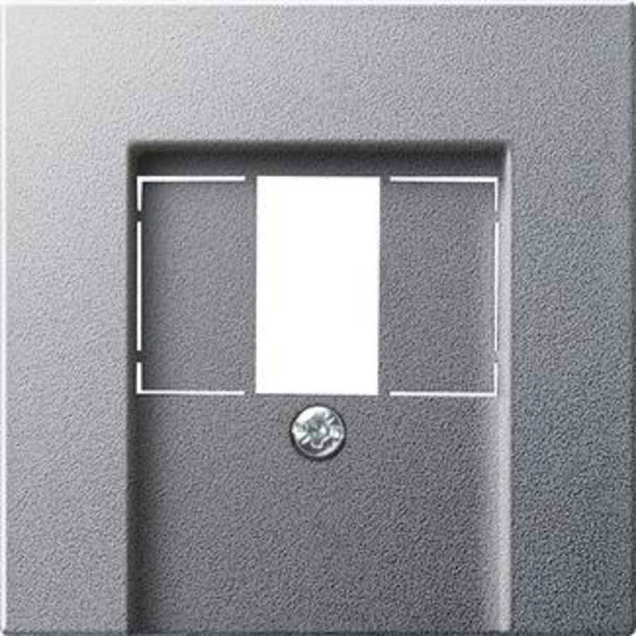 Afdekking USB-voeding PD System 55 kl.alum.