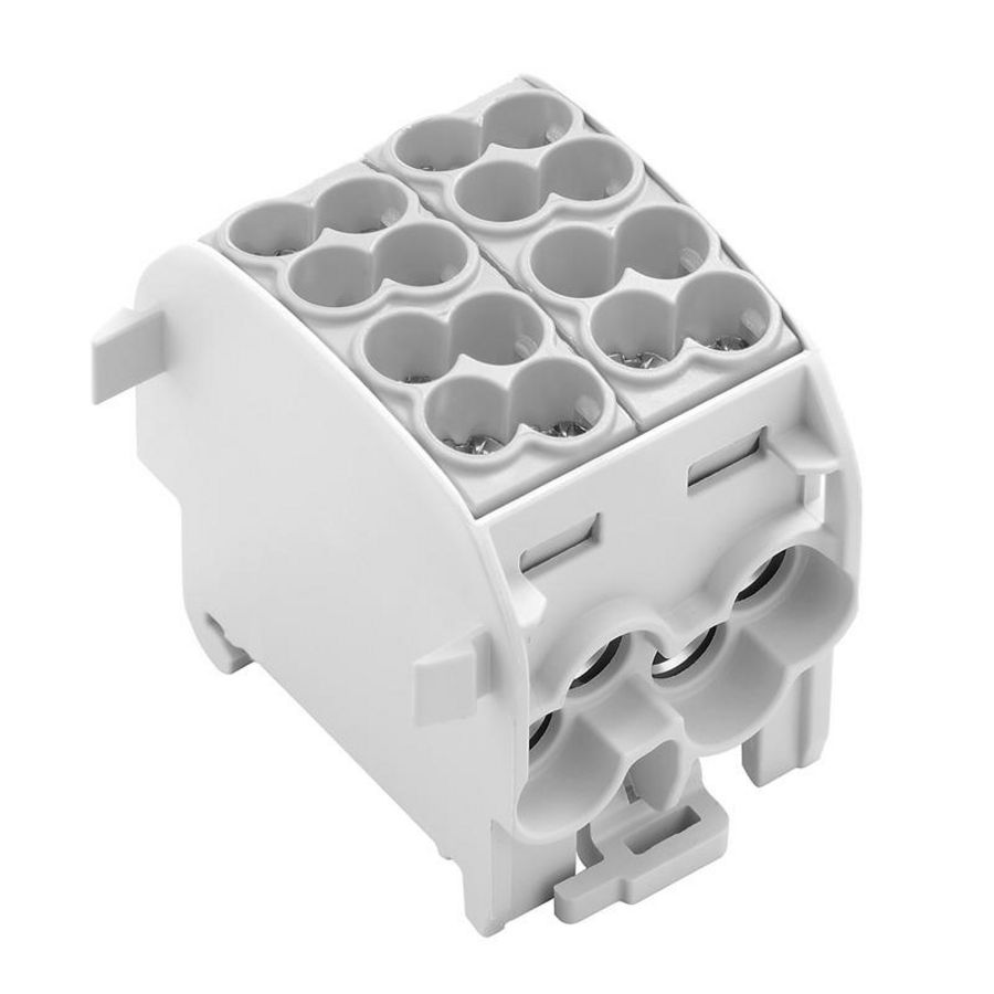 Doorvoer klem p.schoefaansl. l. grijs 25mm2 2731220000 VVE=2