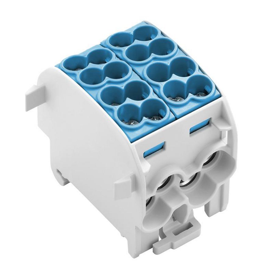 Doorvoer klem p.schoefaansl. l. grijs 25mm2 2731230000 VVE=2