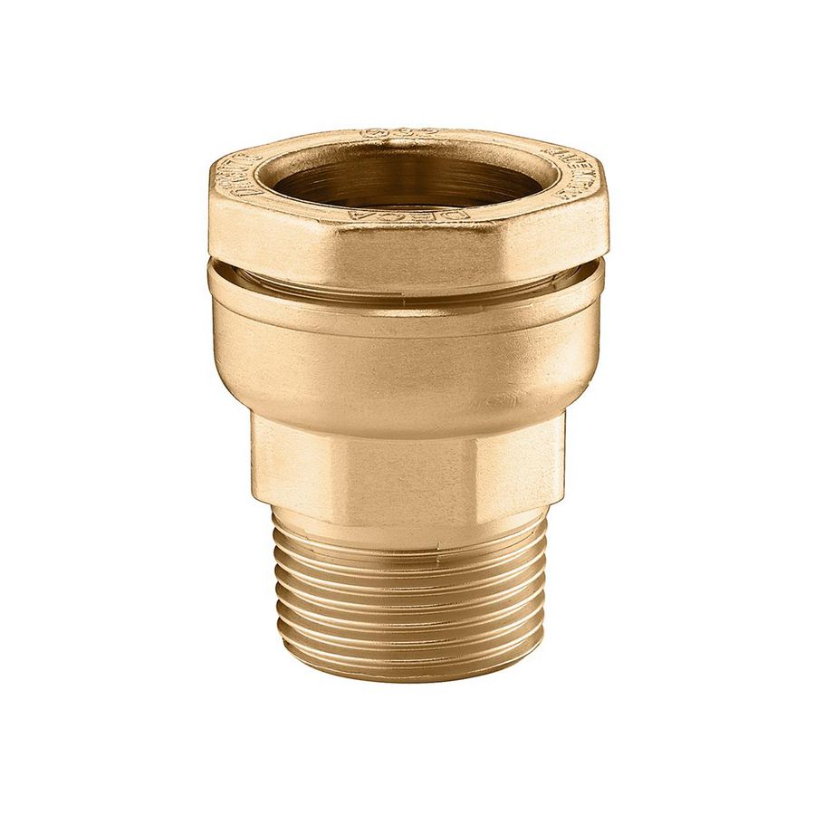 Deca-koppeling recht 20x1/2"bt.