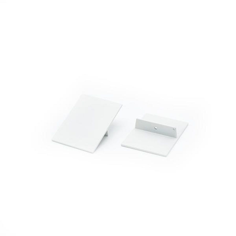 Toebehoren orion linear eindkap wit