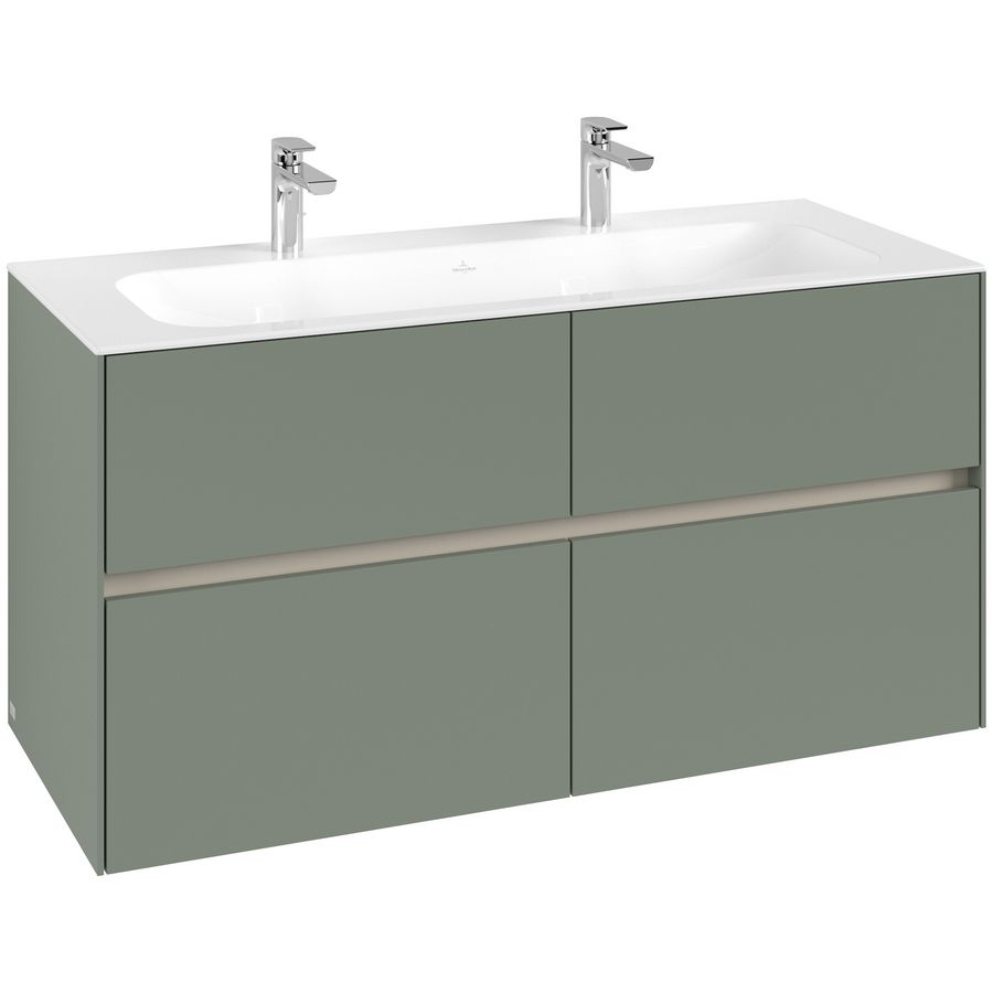 Wastafelonderkast Collaro 1196x603x498mm Soft Green C140B0AF