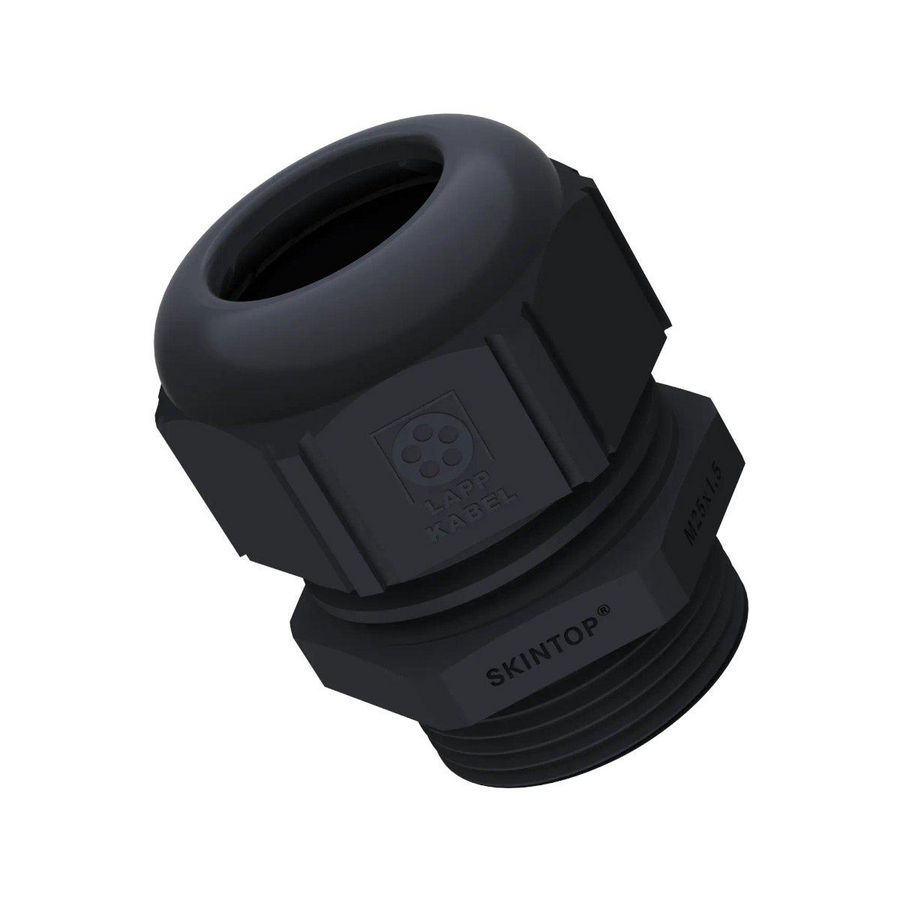 Wartel M12 Polyamide Zwart (RAL 9005) VVE=100